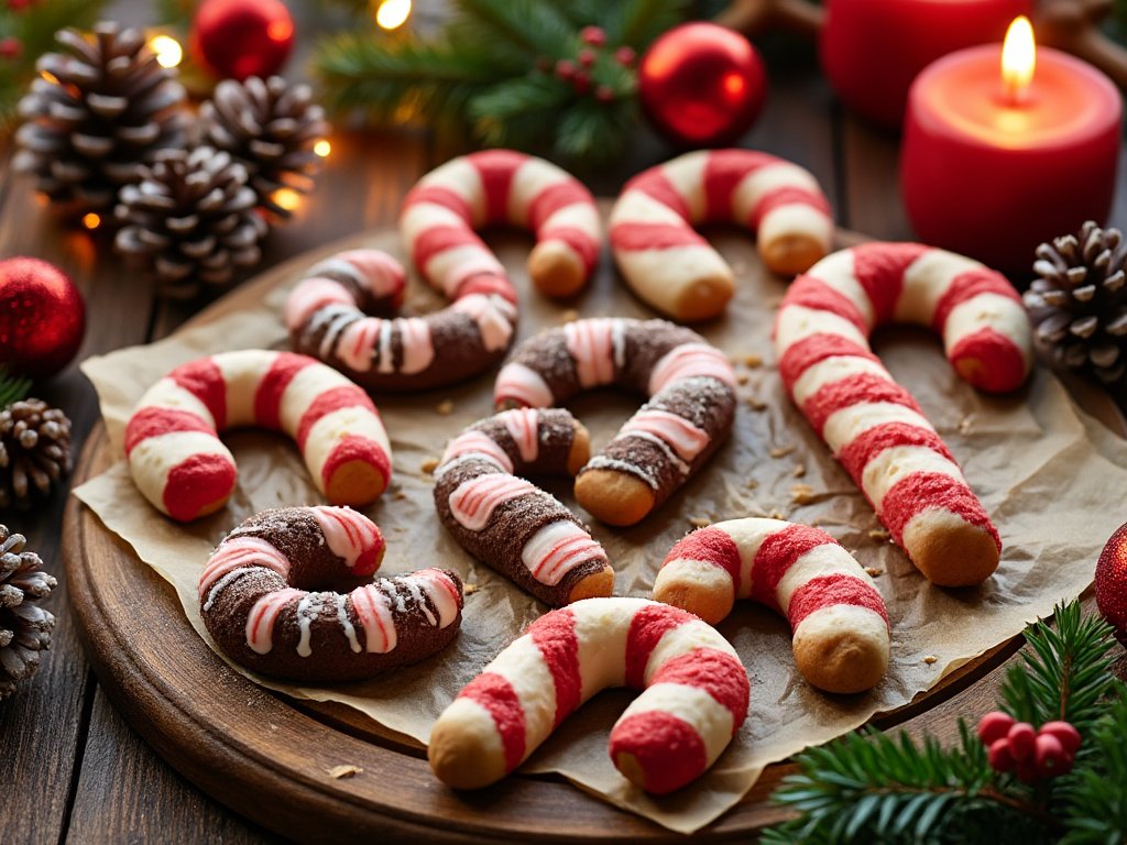 Candy Cane Koekjes