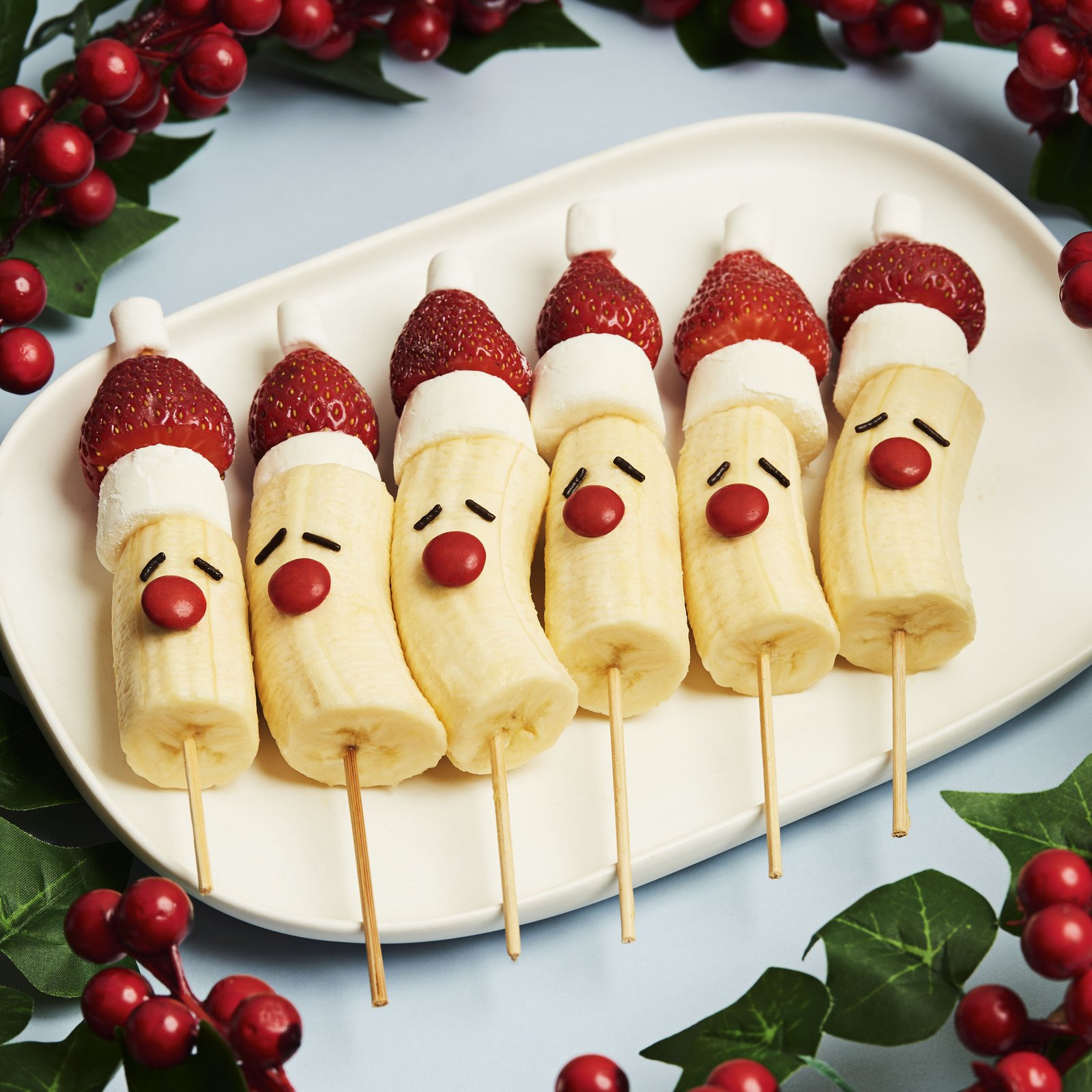 Bananen-Kerstmannen