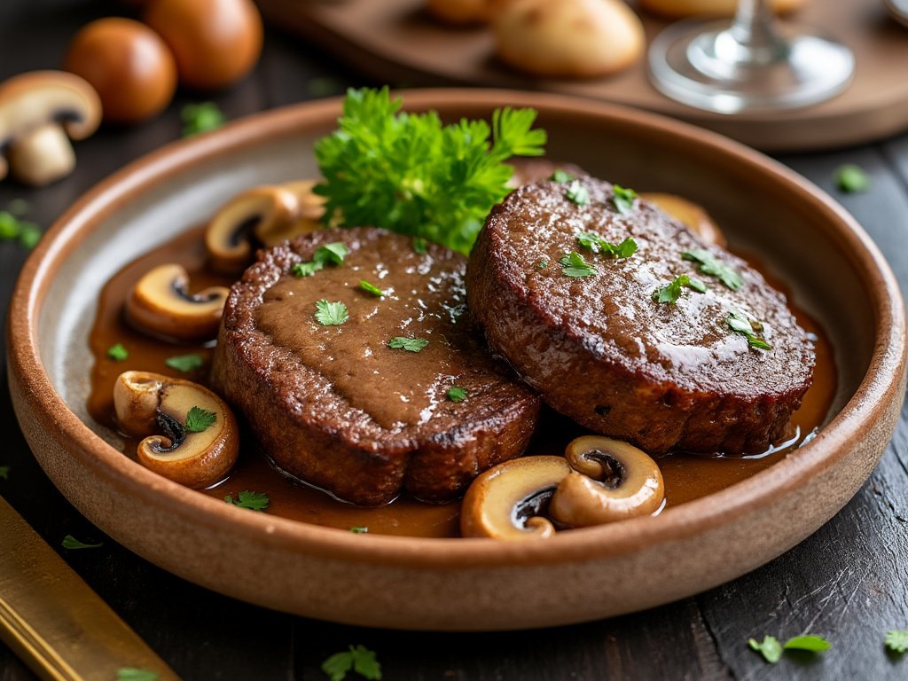 Tournedos met Peperroomsaus