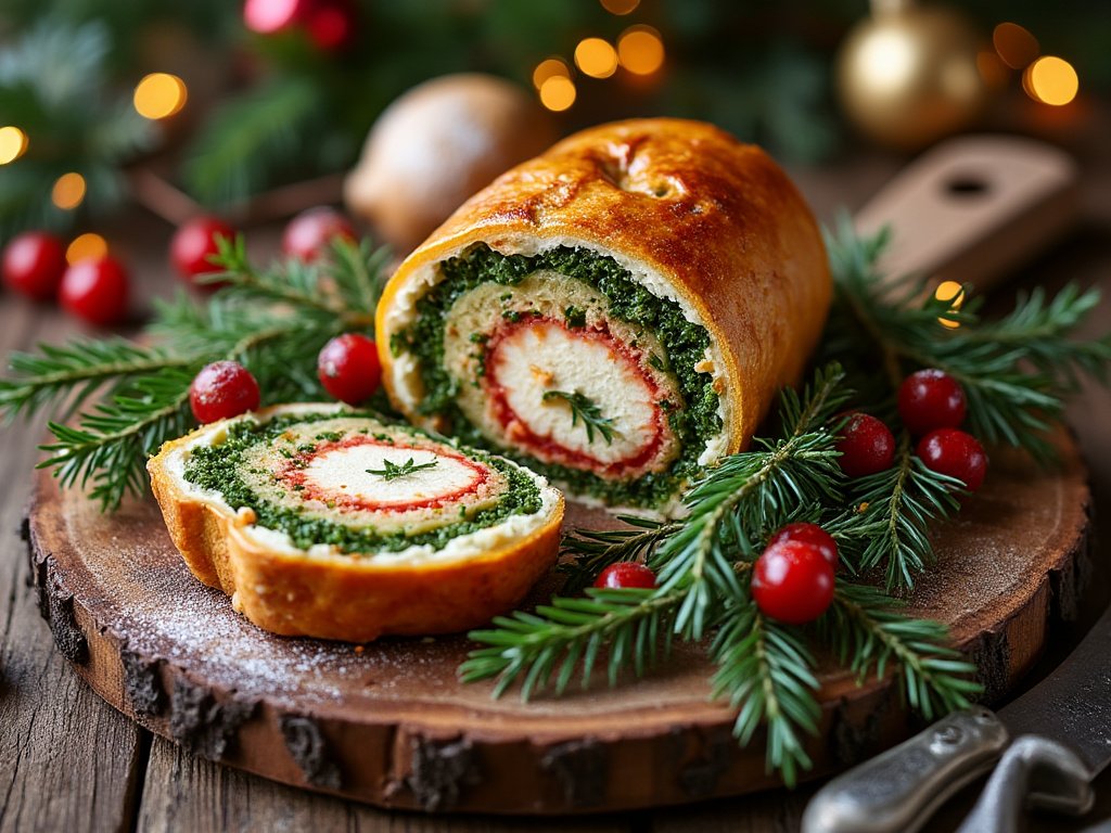 Vegetarische Wellington met Biet, Champignon en Pompoen